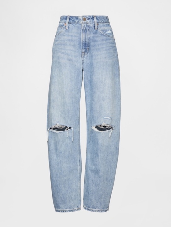 GAP Denim - GAP curvy high rise barrel jeans